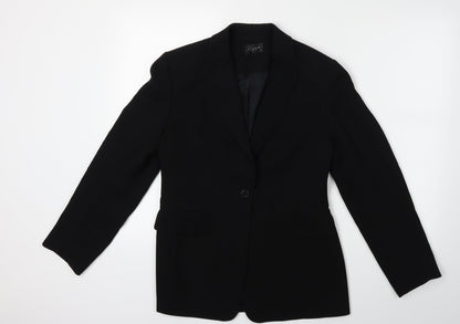 Linea Womens Black   Jacket Suit Jacket Size 12