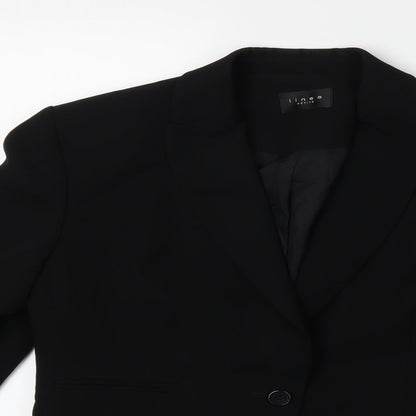 Linea Womens Black   Jacket Suit Jacket Size 12