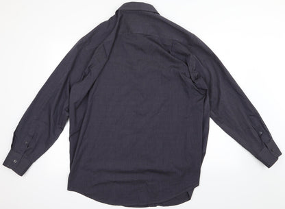 F&F Mens Grey    Button-Up Size M