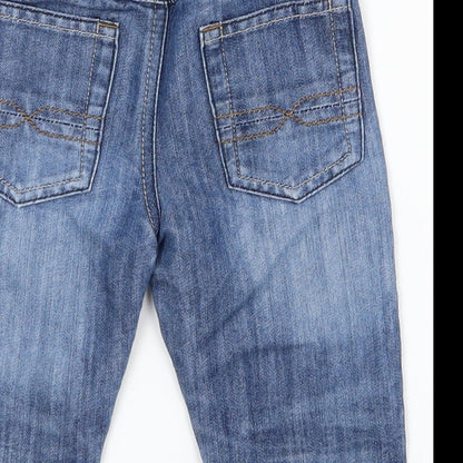 Matalan Baby Blue   Cropped Jeans Size 12-18 Months