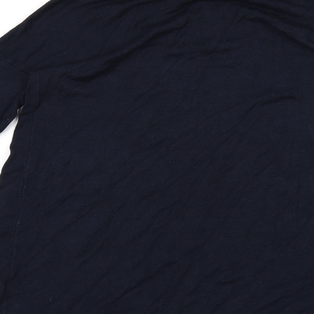 Womens UK Size 6 Atmosphere Blue Basic T-Shirt