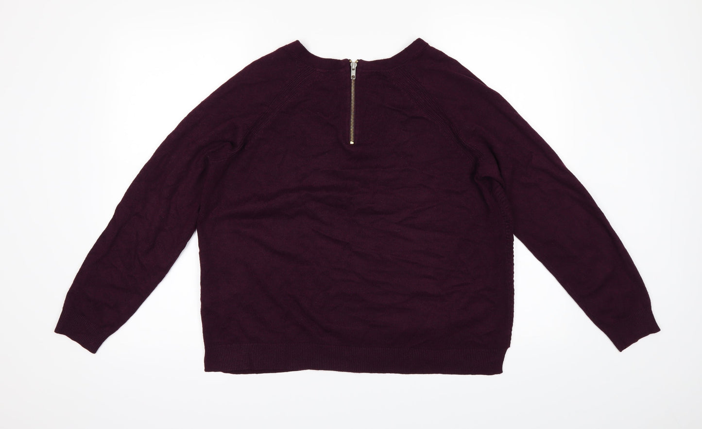 Peruna Womens Purple   Pullover Jumper Size 14