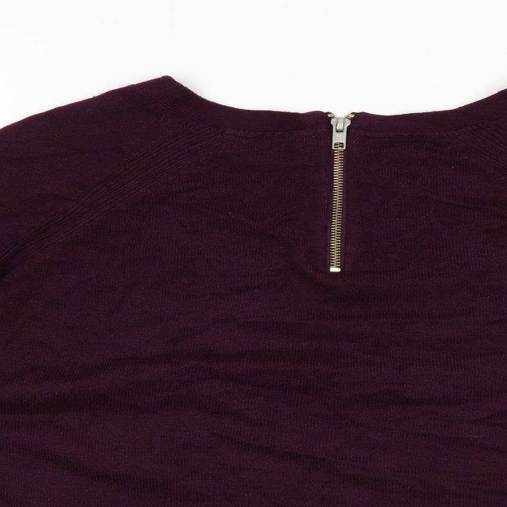 Peruna Womens Purple   Pullover Jumper Size 14
