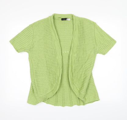 V-Eve Womens Green   Cardigan Jumper Size XL