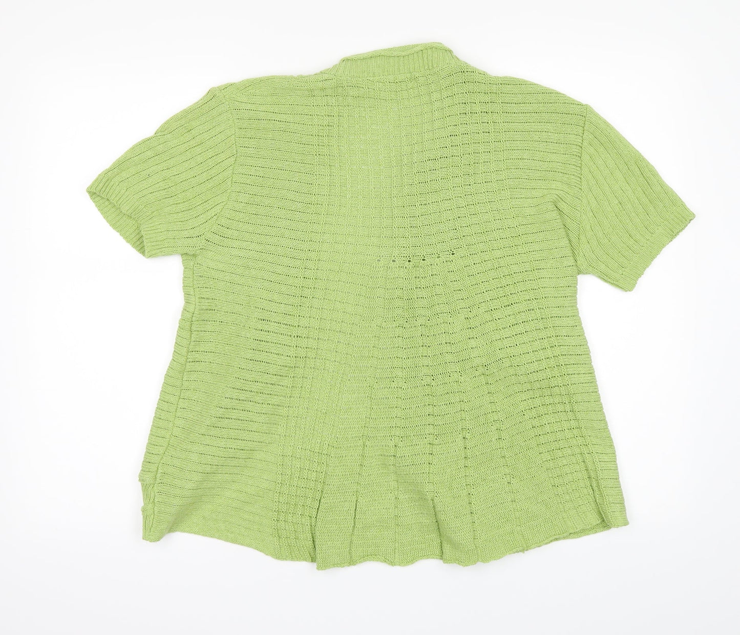 V-Eve Womens Green   Cardigan Jumper Size XL