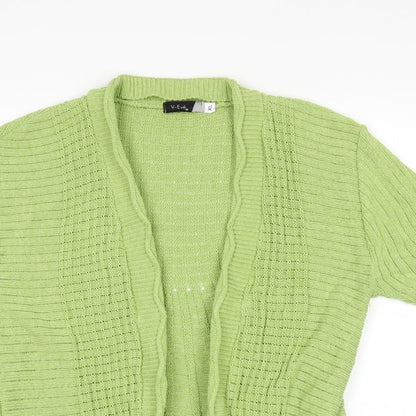 V-Eve Womens Green   Cardigan Jumper Size XL