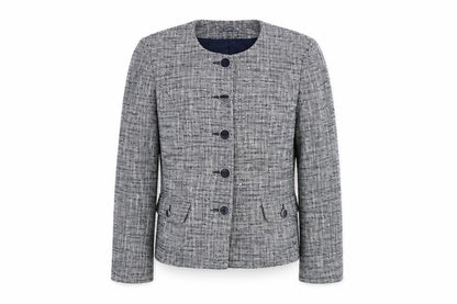 Womens UK Size 12 M&Co Regular Grey Blazer