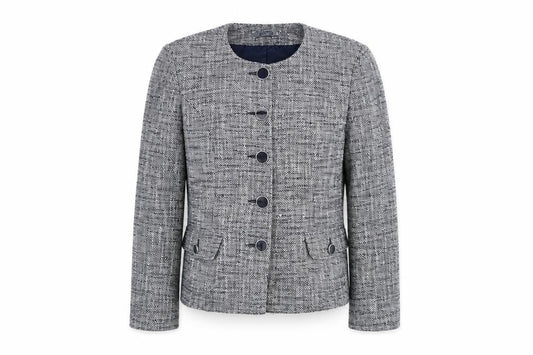 Womens UK Size 12 M&Co Regular Grey Blazer