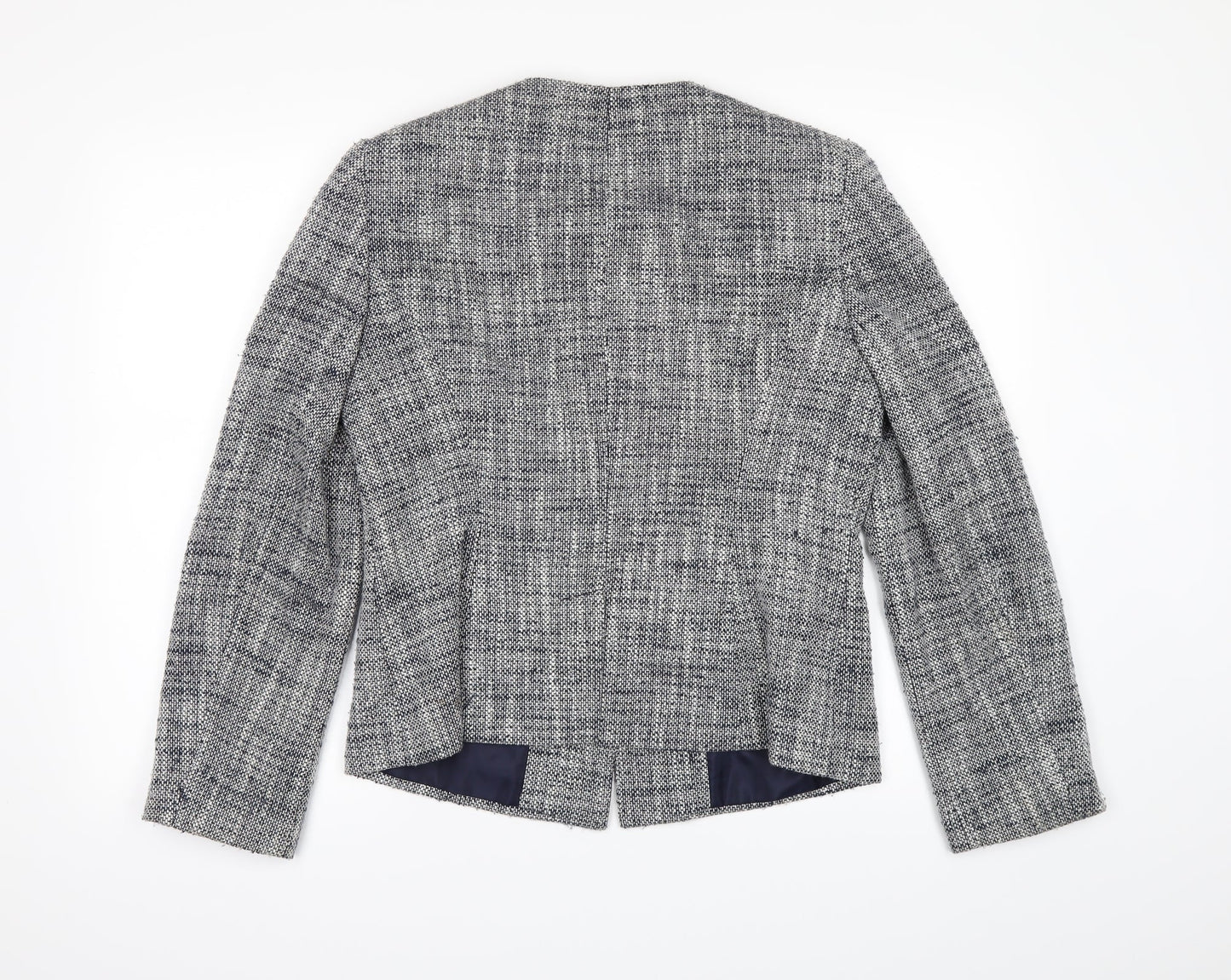 M&Co Womens Grey   Jacket Blazer Size 12