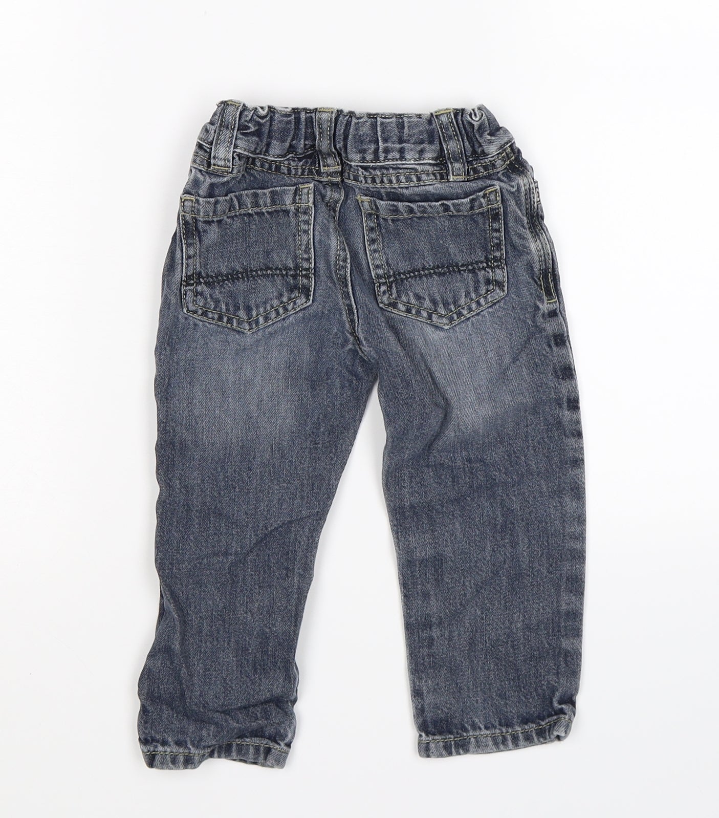 denim co Boys Grey  Denim Capri Jeans Size 18-24 Months