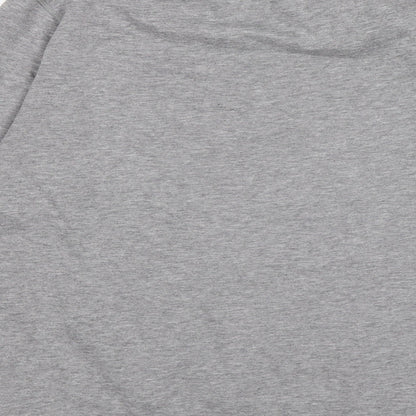 Womens Grey  Jersey Pullover Sweatshirt Size S  - mama