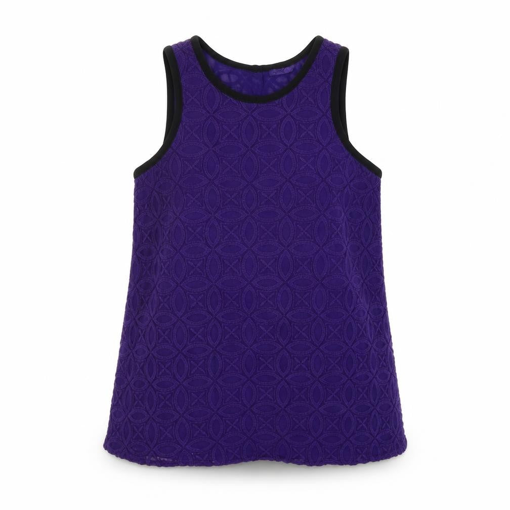 Next Womens Purple Floral Lace Basic Tank Size 12
