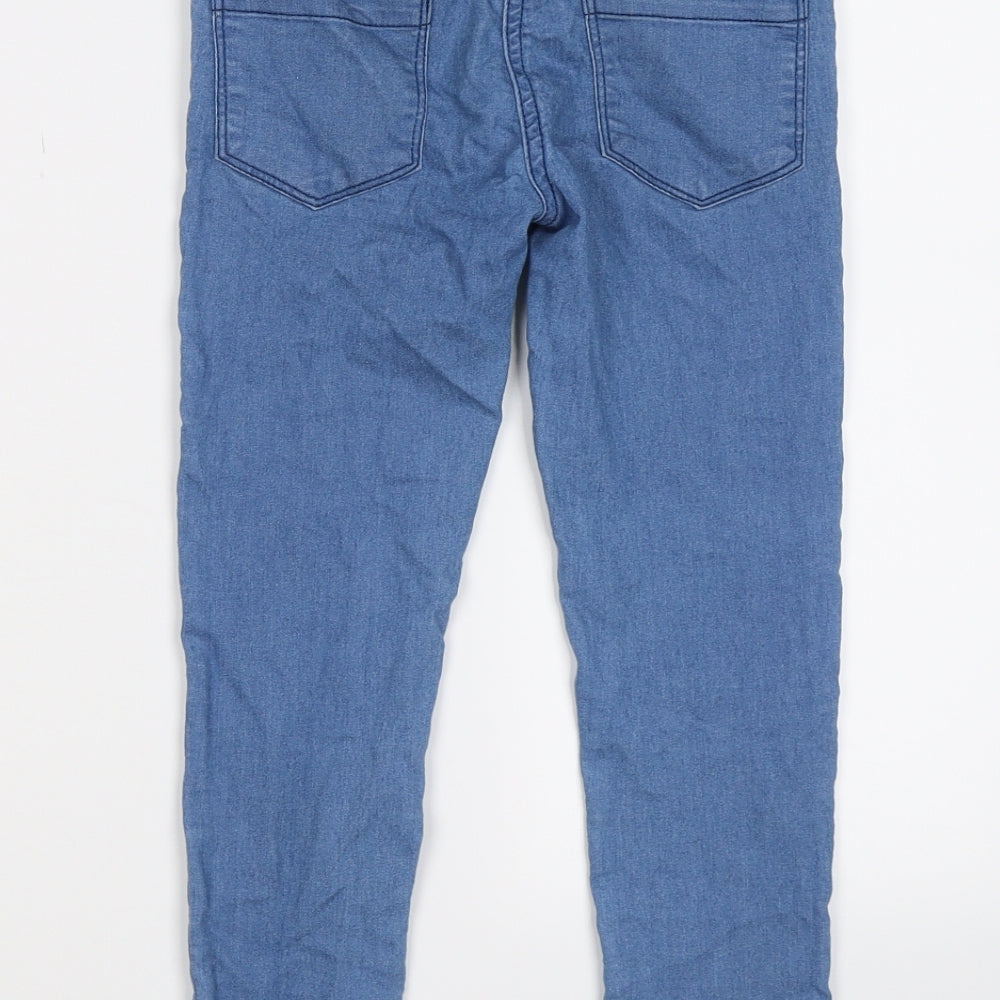 Matalan Girls Blue  Denim Skinny Jeans Size 7 Years