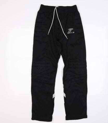 sells Mens Black   Jogger Trousers Size S L27 in - padded knees