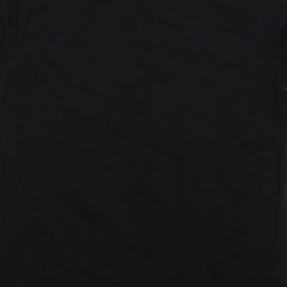 rivber island Girls Black   Basic T-Shirt Size 9-10 Years  - adventure graphic