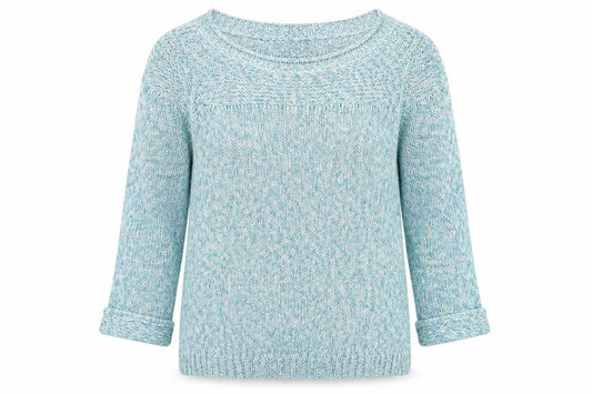 Wallis Womens Blue Striped Knit Pullover Jumper Size 2