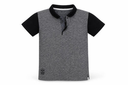 Rebel Boys Grey   Basic Polo Size 4-5 Years