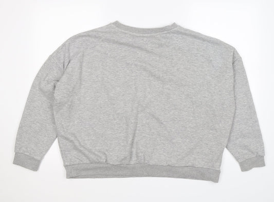 Womens UK Size 14 friends Grey Pullover Sweatshirt