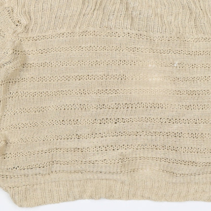 BHS Womens Beige  Knit Cardigan Jumper Size 12