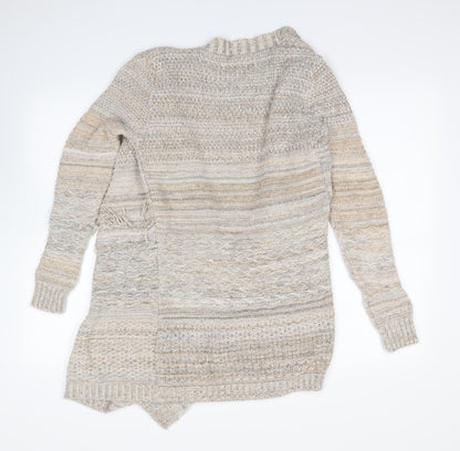 F&F Womens Beige   Cardigan Jumper Size 8
