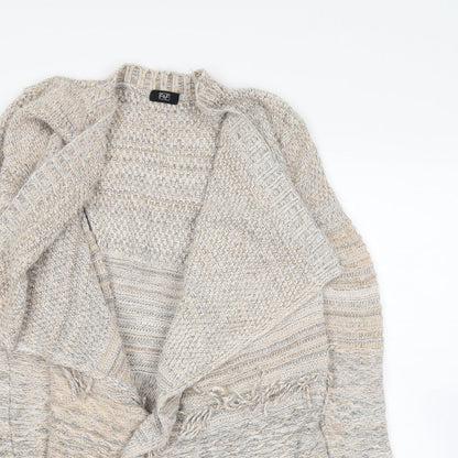 F&F Womens Beige   Cardigan Jumper Size 8