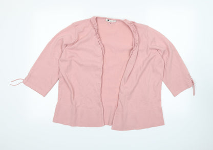 George Womens Pink   Cardigan Jumper Size 2