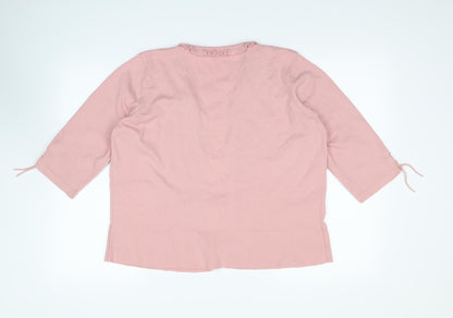 George Womens Pink   Cardigan Jumper Size 2