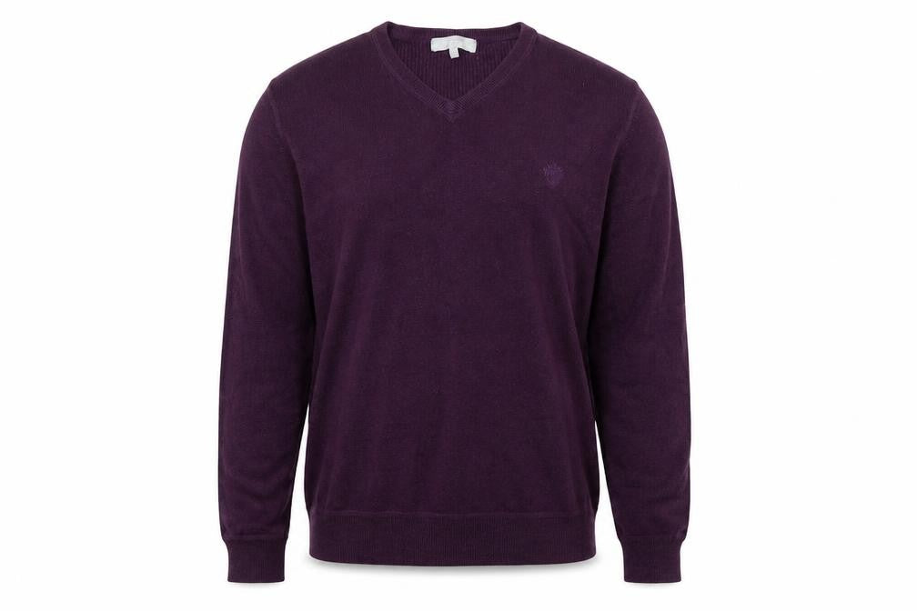 Red Herring Mens Purple   Pullover Jumper Size L