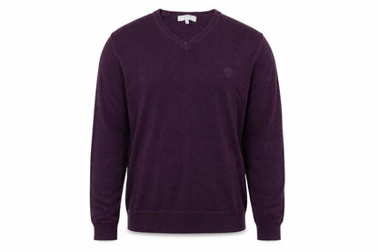 Red Herring Mens Purple   Pullover Jumper Size L