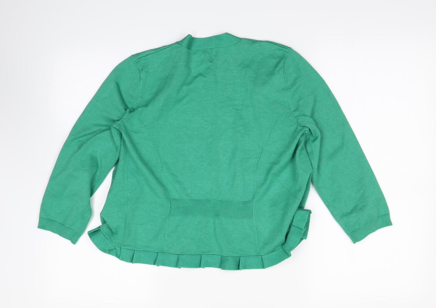 Verve Ami Womens Green   Cardigan Jumper Size S