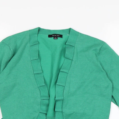 Verve Ami Womens Green   Cardigan Jumper Size S