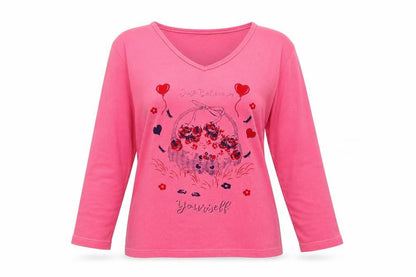 Preworn Womens Pink   Pullover Jumper Size XL