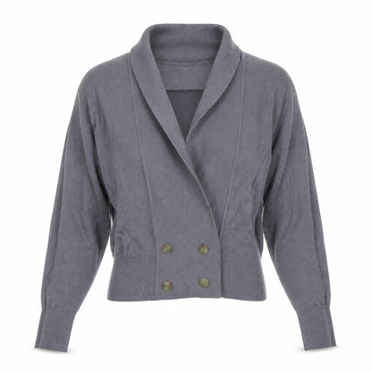 Preworn Womens Grey   Cardigan Jumper Size M