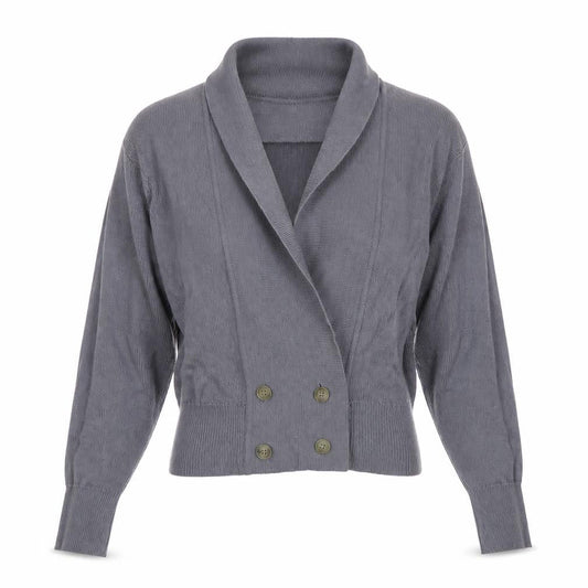 Preworn Womens Grey   Cardigan Jumper Size M