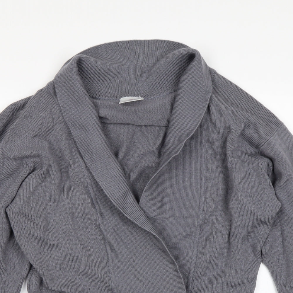 Preworn Womens Grey   Cardigan Jumper Size M