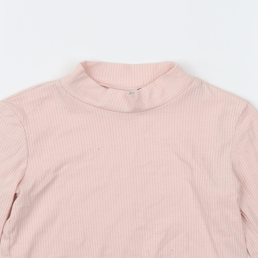 F&F Girls Pink   Pullover Sweatshirt Size 6-7 Years