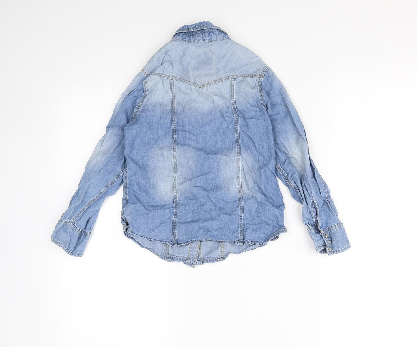 NEXT Boys Blue   Basic Button-Up Size 7 Years
