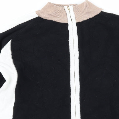 angeleye Womens Black Striped  Jacket  Size S