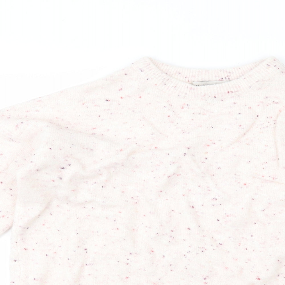 Nutmeg Womens Pink   Pullover Jumper Size 14