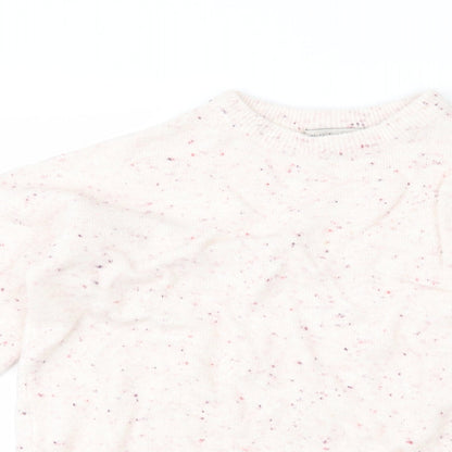 Nutmeg Womens Pink   Pullover Jumper Size 14
