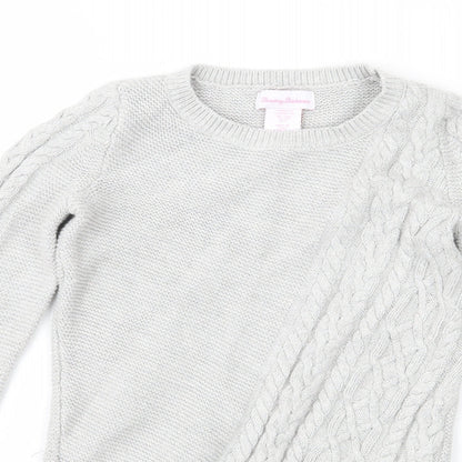 Tommy Bahama Girls Grey   Pullover Jumper Size 7-8 Years