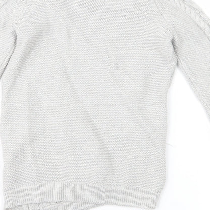 Tommy Bahama Girls Grey   Pullover Jumper Size 7-8 Years