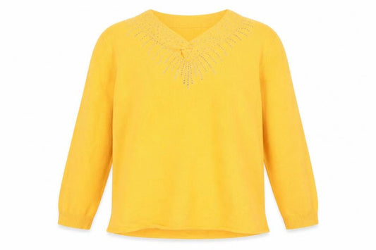 Preworn Womens Yellow   Pullover Jumper Size 14