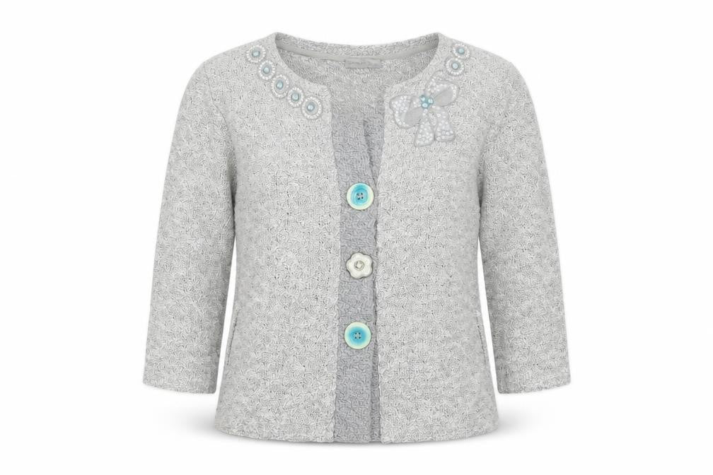 Womens UK Size M Per Una Grey Jacket