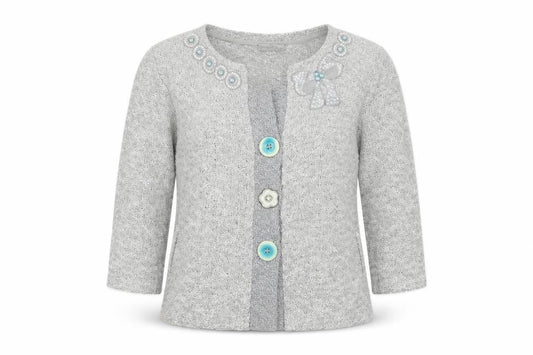 Womens UK Size M Per Una Grey Jacket