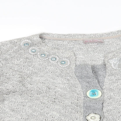 Womens UK Size M Per Una Grey Jacket