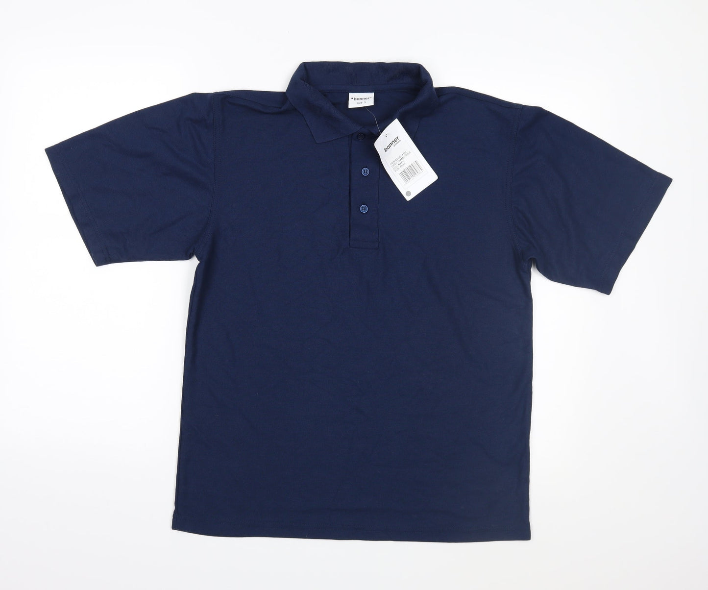 Banner Mens Blue    Polo Size S