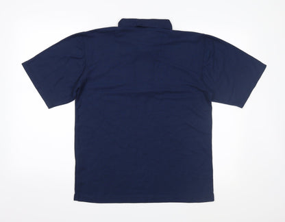 Banner Mens Blue    Polo Size S