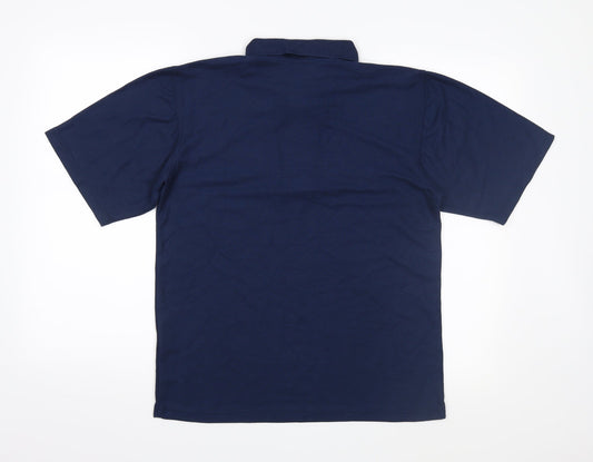 Banner Mens Blue    Polo Size S