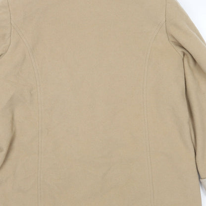 Womens UK Size 14 Marks and Spencer Brown Overcoat